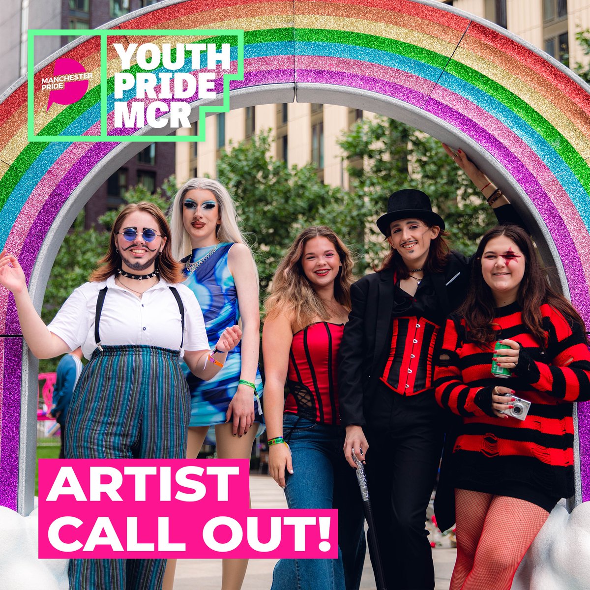 If you're a performance artist aged 14-18, we want YOU to bring your magic to our stage at Youth Pride MCR 2024! 🪩 It's a fab opportunity to meet others, connect with MCR's LGBTQ+ performer scene, and showcase your unique flair! 🎊🏳️‍🌈🏳️‍⚧️ INFO & APPLY: bit.ly/43J4QHm ✨