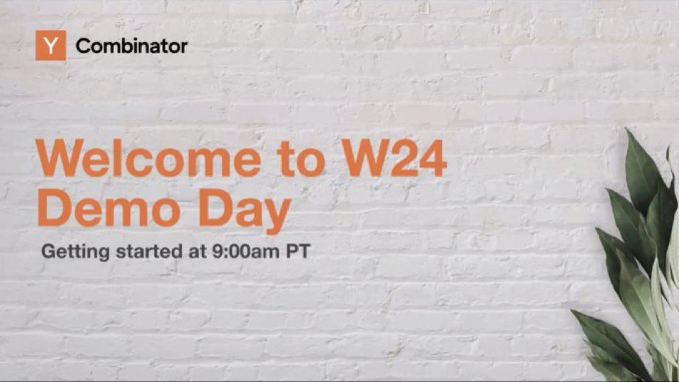 So excited to unveil W24 companies at demo day, so fun to work with everyone and see all their impressive progress