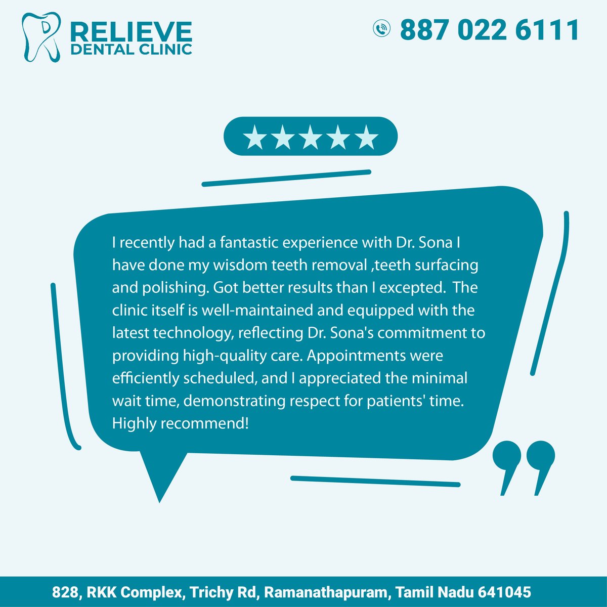 RelieveDental's tweet photo. https://t.co/SYGQw1RrTg