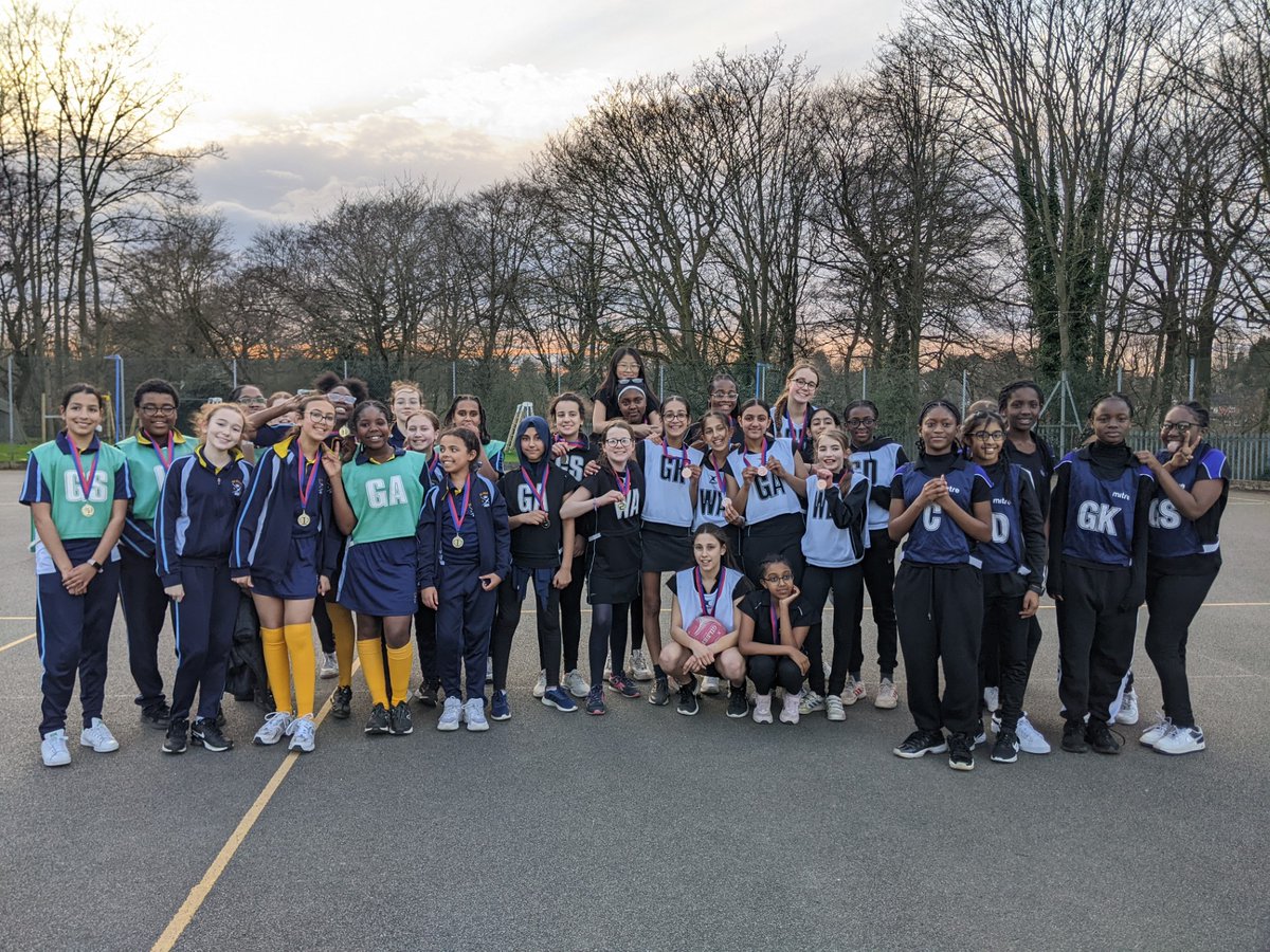 Great to see such respect between all the girls at the @YourSchoolGames Year 7 Netball Finals. Congratulations to our winners @SPGbham and to all the girls who took part!