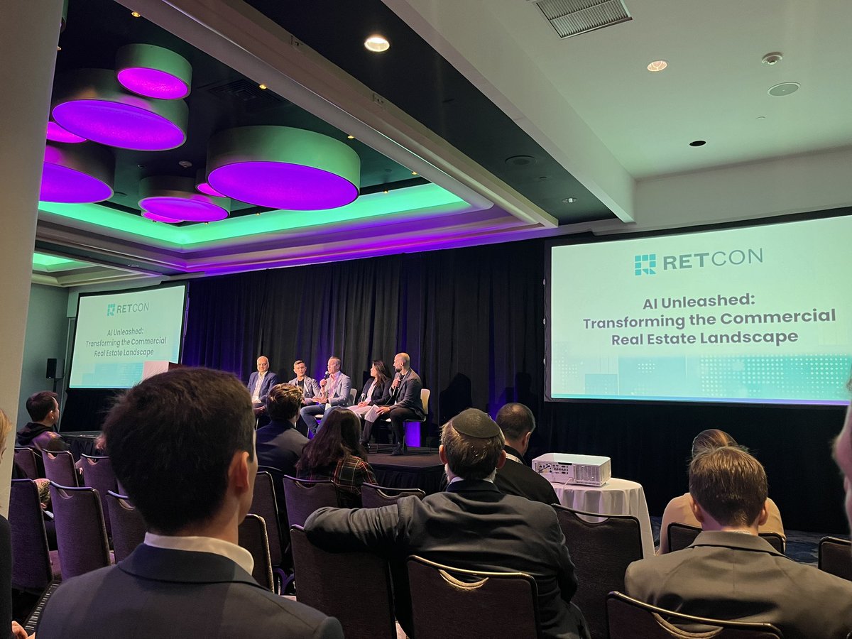 From Newmark GPT to JLL GPT, all major CRE brokers have their own AI to increase enterprise productivity. Drafting emails, memos, come up with agreements. <a href="/Retcon_USA/">RETCON</a> #RETCON #RETCON2024