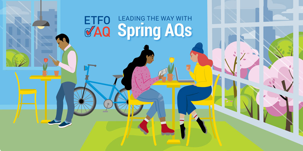 AQ Registration closes April 8, 2024. Have you considered registering for a course? Check with your board to inquire about what subsidies might be available. For more information about ETFO AQ and for the full course calendar, visit etfo-aq.ca.