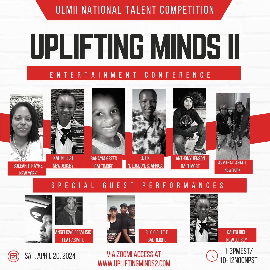 EuniceMoseley's tweet image. #FreeAdmission #TwoVirtualStages UpliftingMinds2.com