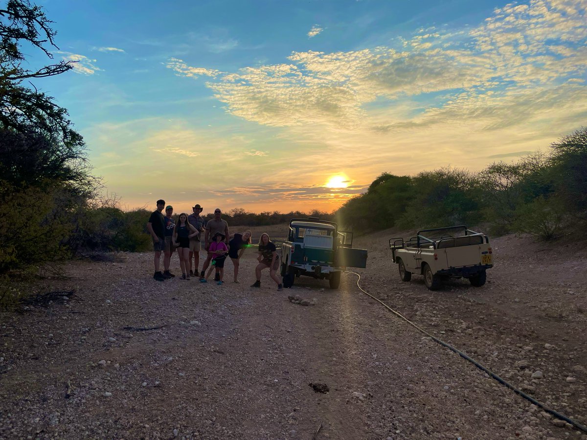 Sundowners. Done in Landy style.