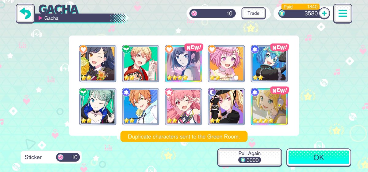 I just wanted colorfest haruka