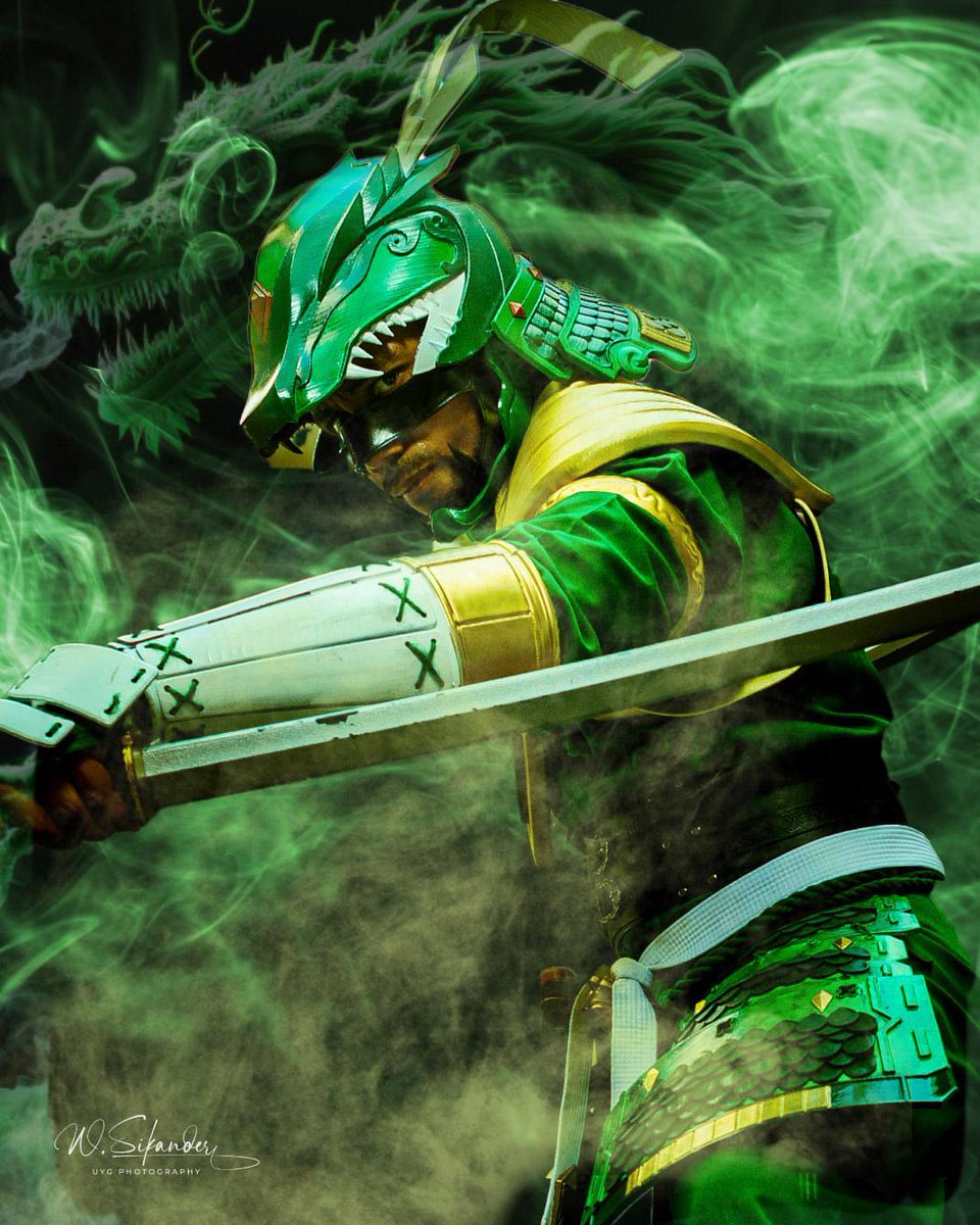 🐉⚡️ #sengoku #greenranger #jdf #Samurai #shogen
.
📸 : Wsikanderlife on IG