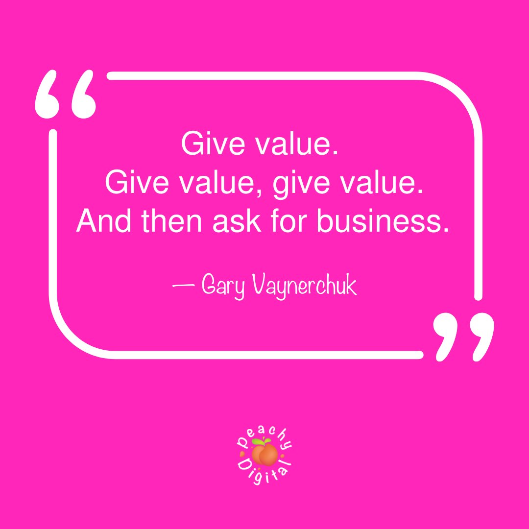 Giving value and building relationships are two of the most important elements of good marketing. Take an honest look at yours and ask yourself whether you are doing both of these things effectively. #Marketing #WednesdayWisdom #GiveValue