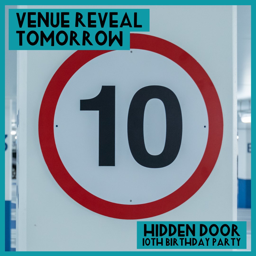 We're revealing our birthday party venue tomorrow! Any guesses where we're going? It's in the heart of the city, EH1 postcode, only a few minutes walk from train and tram connections. Never used for an event like #HiddenDoor before. Tickets & line-up: hiddendoorarts.org/hidden-door-bi…