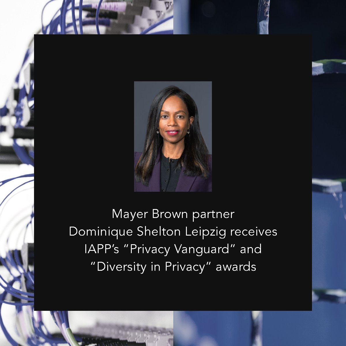 Cybersecurity & Data Privacy partner Dominique Shelton Leipzig has received the 2024 “Privacy Vanguard Award” and the “Diversity in Privacy Award” from @PrivacyPros! mayerbrown.com/en/news/2024/0… #AI #dataprotection