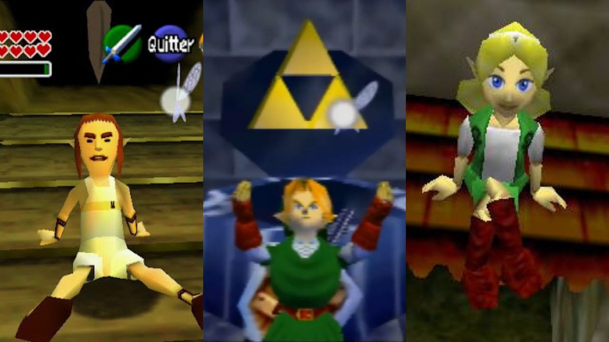 ZeldaAnecdotes's tweet photo. 📚21-Vous vous rappelez du temple de la lumière dans Zelda Ocarina of Time ? Non ?

Normal il n'existe pas, c'est une des nombreuses légendes urbaines sur le jeu qu'on échangeait à une époque ou Internet n'était pas là. 

Retour en thread sur les plus connues :
⬇️⬇️⬇️ https://t.co/i9FMrYe1UX