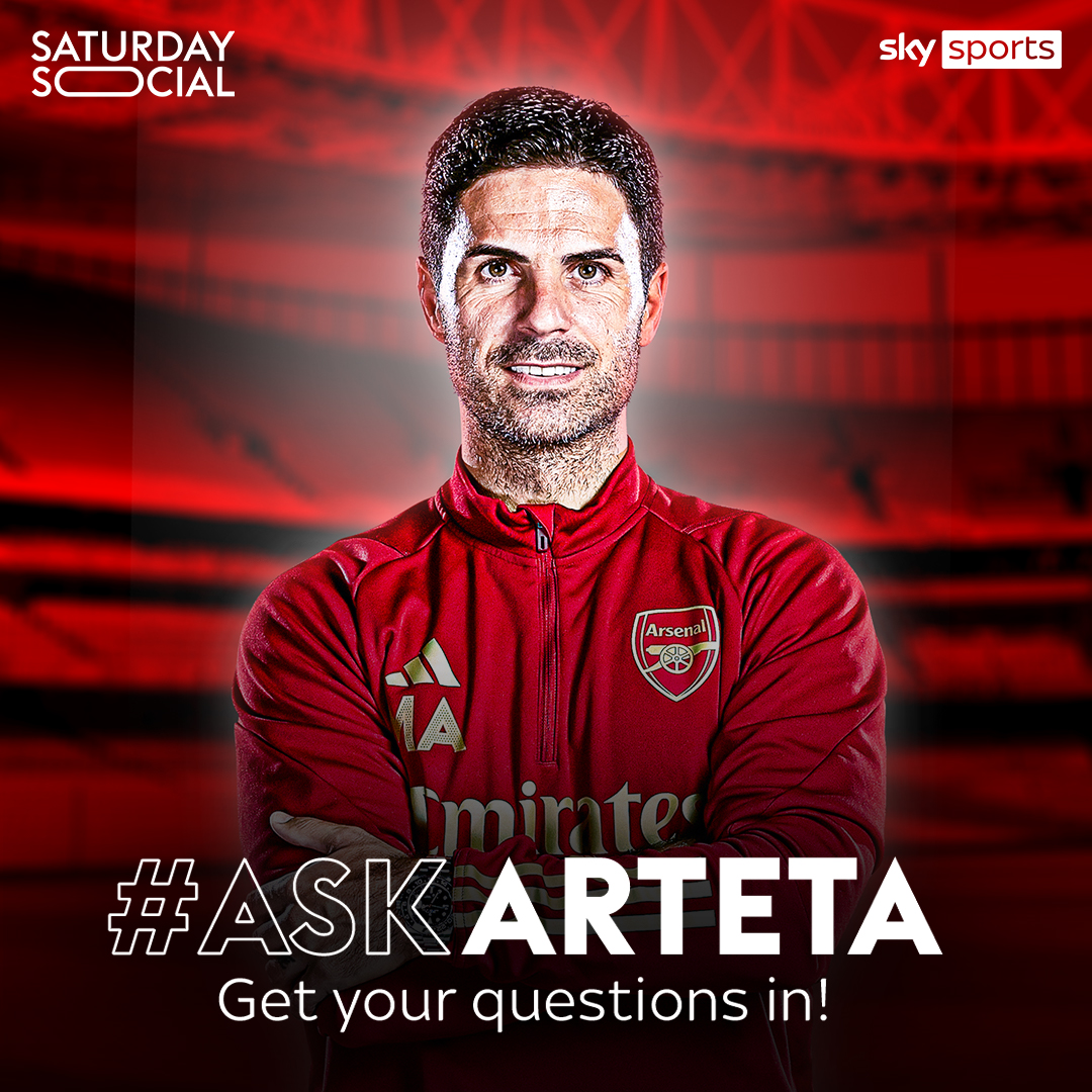 Chatting to Mikel Arteta next week... 👊 If you could ask him 1 question, what would it be?