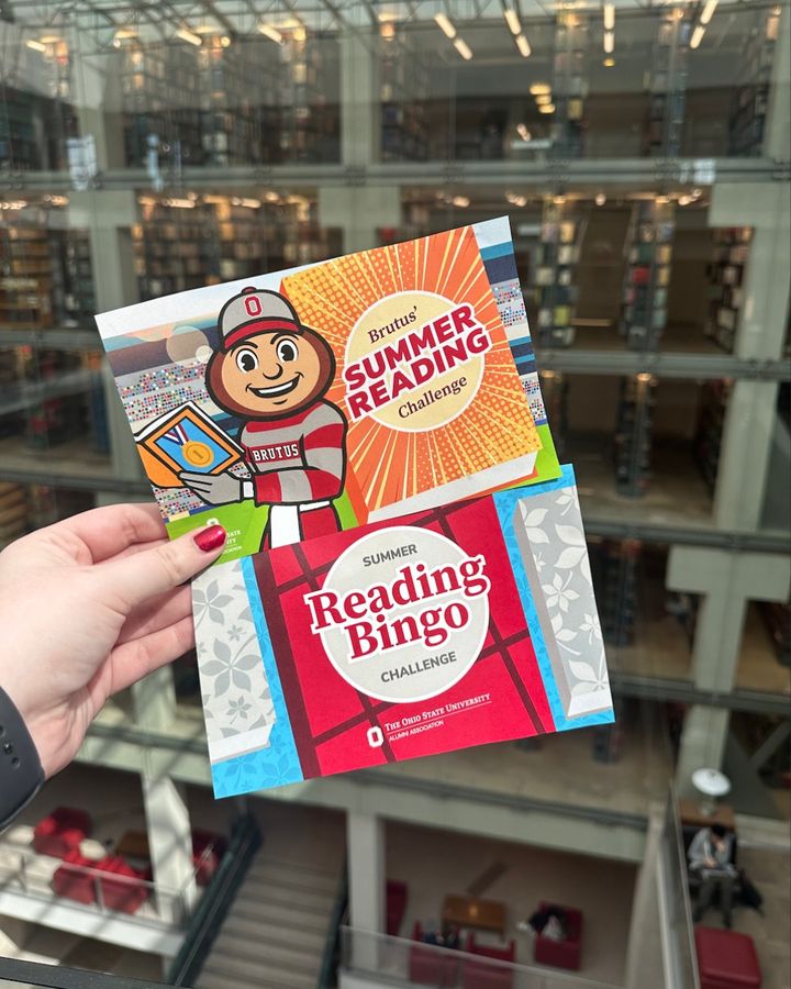 Come read with us this summer! 📚 Register now for either the kids or adults challenge at go.osu.edu/summer-reading… We recommend you register as soon as possible for these free programs, because they will fill up fast. #BuckeyeForLife