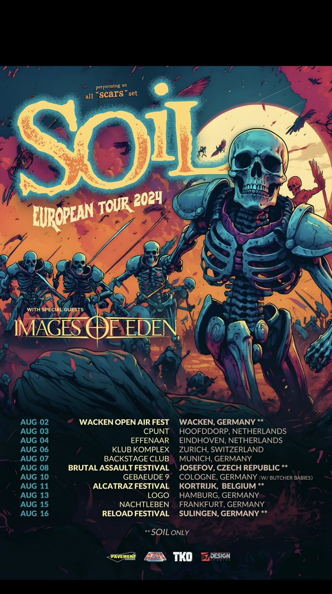 SOiL in Europe!!!