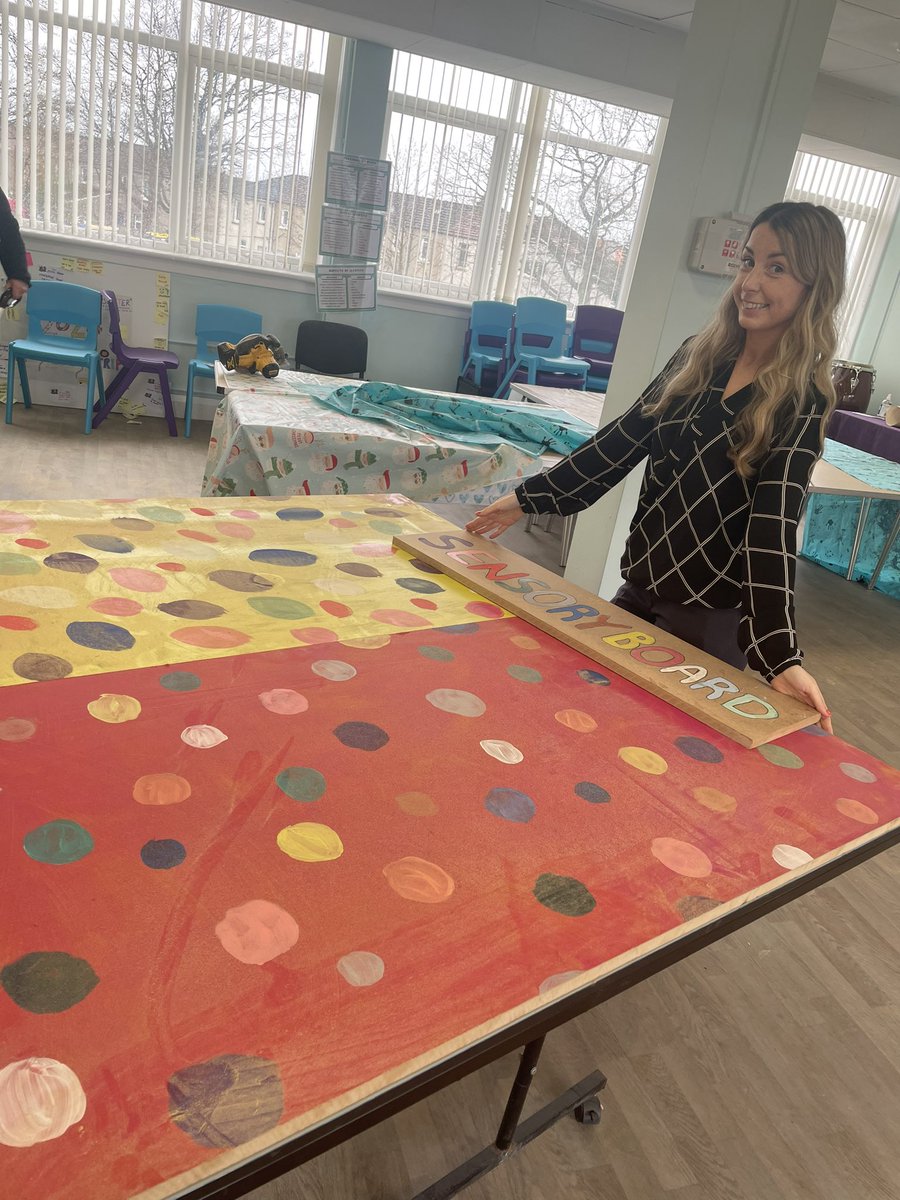 Chloe Hunter (@chloeot2023) on Twitter photo Second day of sensory board building at <a href="/turningpointsco/">Turning Point Scotland</a> amazing to see mine and <a href="/JoyakpanumohOT/">Joy Akpanumoh_OT</a> little baby come to life. PS I did not injure myself or anyone else with the drill remarkably 😅 Second day of sensory board building at <a href="/turningpointsco/">Turning Point Scotland</a> amazing to see mine and <a href="/JoyakpanumohOT/">Joy Akpanumoh_OT</a> little baby come to life. PS I did not injure myself or anyone else with the drill remarkably 😅