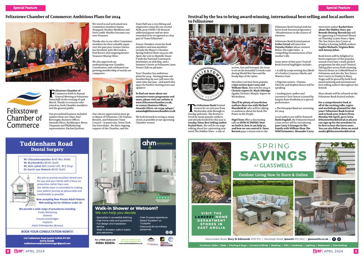 Catch us in the latest issue of the Felixstowe Flyer! Have a read of our article on page 3 of this month's edition 👉 e-magazine.flyeronline.co.uk/p/felixstowe-f… #FelixstoweBookFestival @flyeronline #Felixstowe #Suffolk