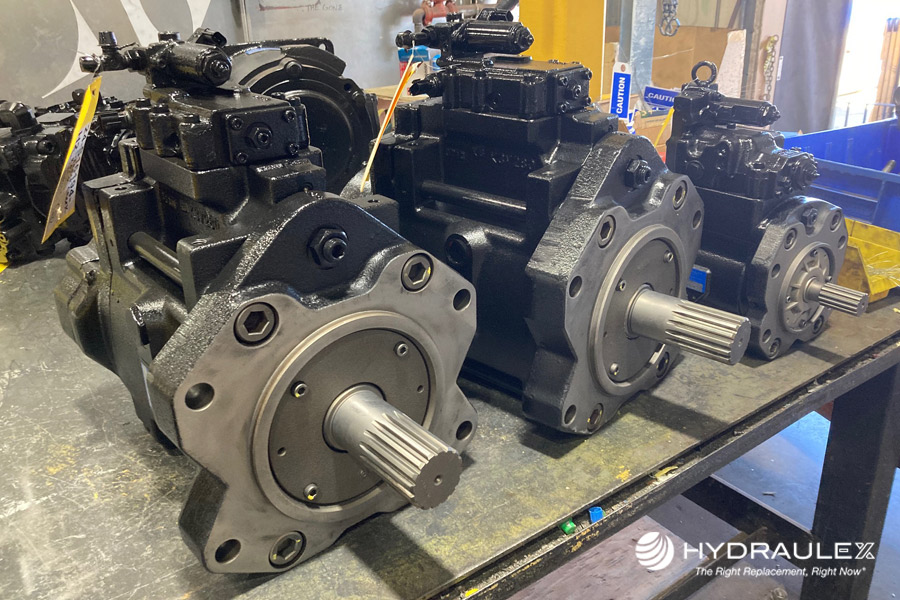 A series of Kawasaki units we just finished up for a customer. Any ideas of the series/sizes pictured here?
-
#hydraulicpump #hydraulic #hydraulicrepair #constructionequipment #excavator