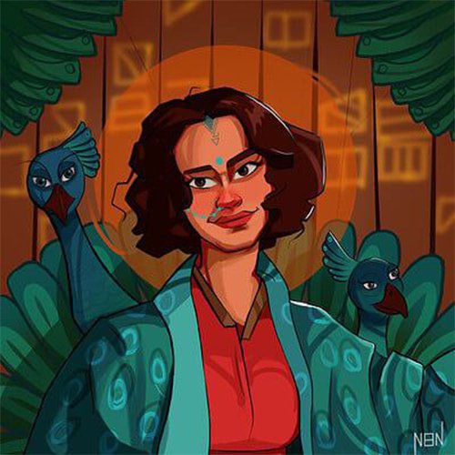 Here is my work "HERA"