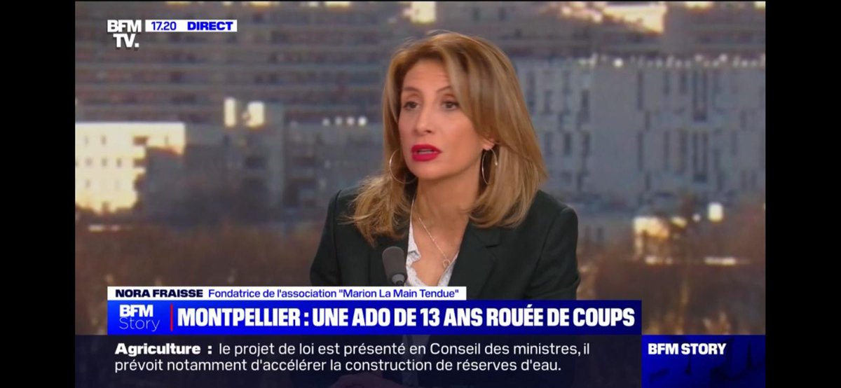J'intervenais aujourd'hui sur bfmtv 
Il faut que le monde se réveille.  
Le #harcèlement tue.
Beaucoup de blabla et peu de résultats. 

Les politiques doivent être à la hauteur. 

Ça suffit !

bfmtv.com/replay-emissio…
