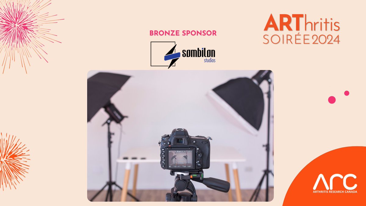 A heartfelt thank you to @sombilonstudios for being a Bronze Sponsor of the 2024 ARThritis Soirée. Your generous support and commitment have been essential through the years in helping us raise awareness of life-changing #ArthritisResearch. Tickets & Info ow.ly/PKjx50R4GGl