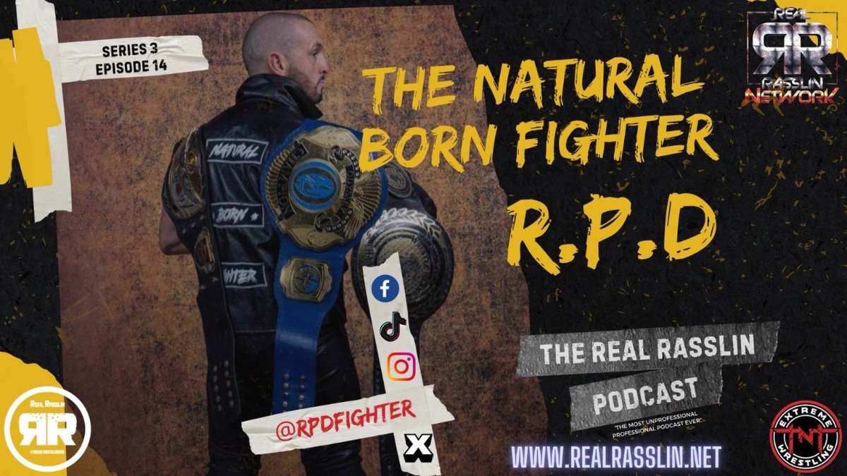 WE ARE LIVE!

This week on the most unprofessional professional Rasslin podcast!

Jamie sits and talks with 'The Natural Born Fighter,' @RPDFighter !

Multi-Title Holder, KNOCK OUT BLOWS he has it all!

youtu.be/5J_10GcWFbc

#NaturalBornFighter #Podcast #wrestling