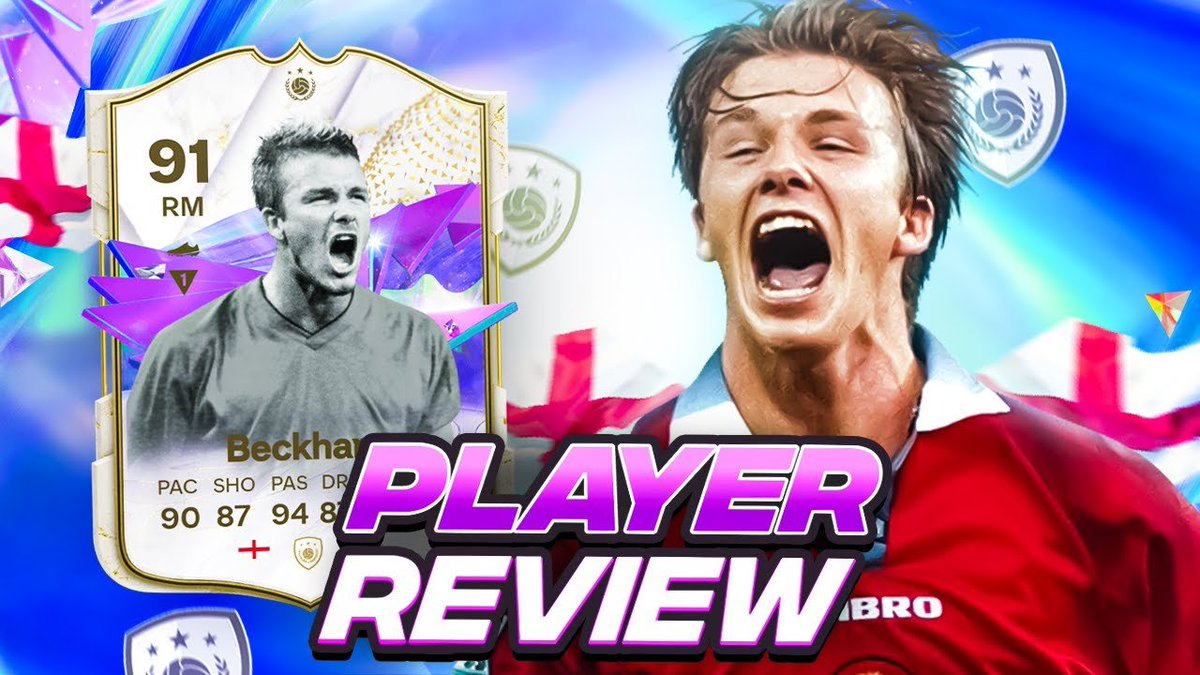 91 FUTURE STARS ICON BECKHAM SBC PLAYER REVIEW | FC 24 Ultimate Team youtu.be/ZsSHDHuPOGg