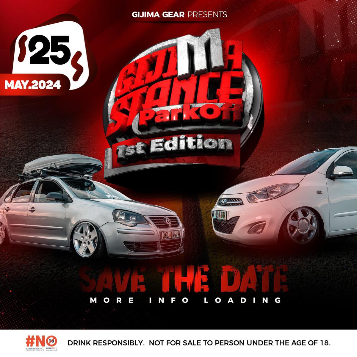 It’s Gijima Stance ParkOff
Save The Date🗓️