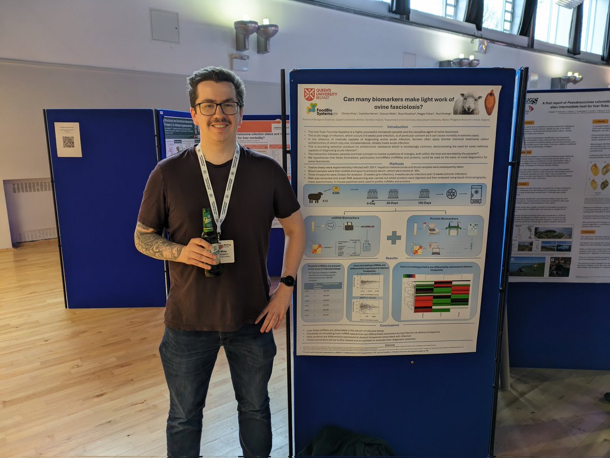 Christy Wray (@cwrayqub) on Twitter photo Love worms? Love miRNAs? Come say hi! #bsp2024 <a href="/BSPparasitology/">British Society for Parasitology</a> Love worms? Love miRNAs? Come say hi! #bsp2024 <a href="/BSPparasitology/">British Society for Parasitology</a>