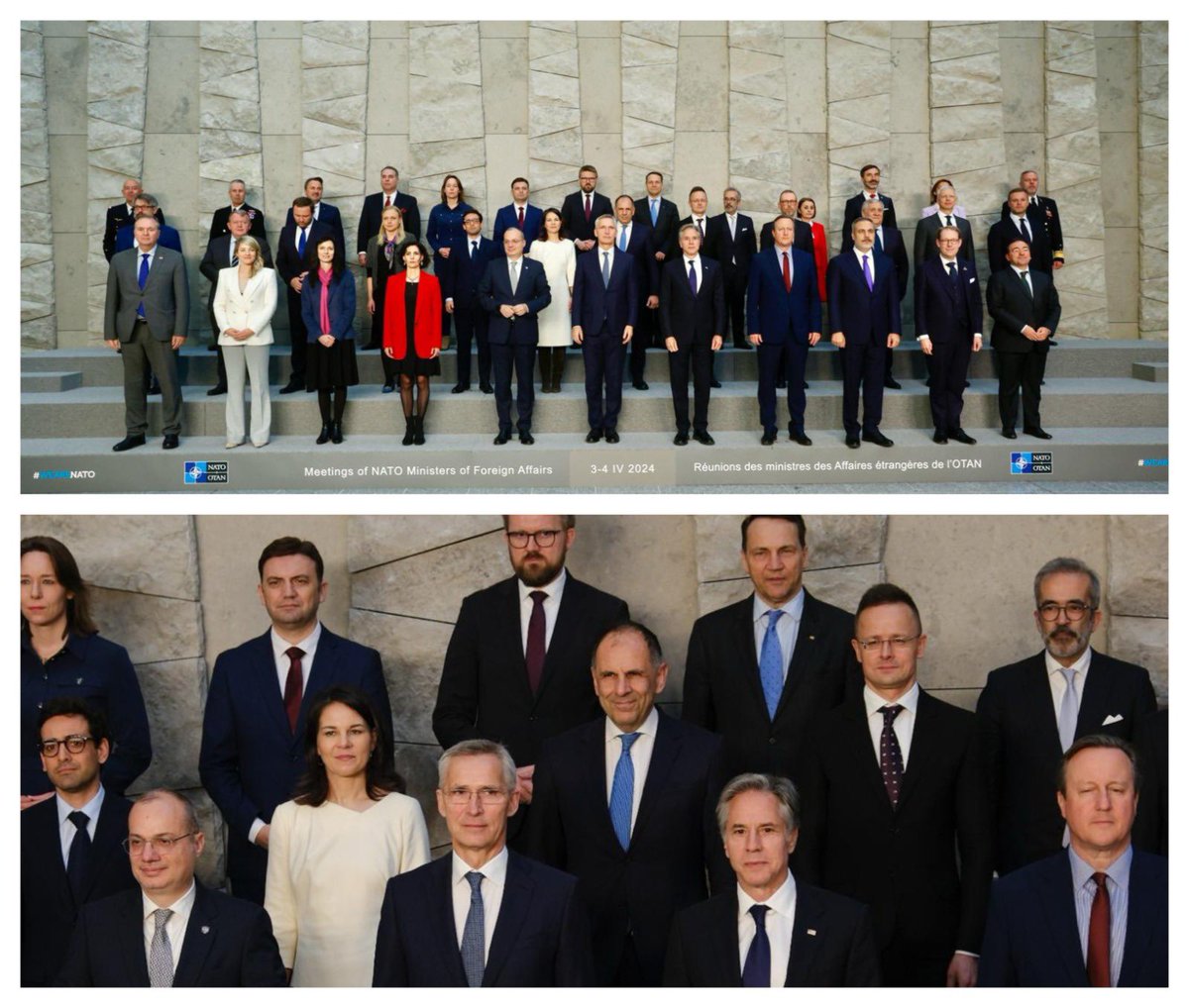 📸 Μeeting of #NATO Ministers of Foreign Affairs #ForMin - Welcome Sweden 🇸🇪 📸 Σύνοδος Υπουργών Εξωτερικών των 32 κρατών μελών του #ΝΑΤΟ #WeAreNATO #1NATO75years