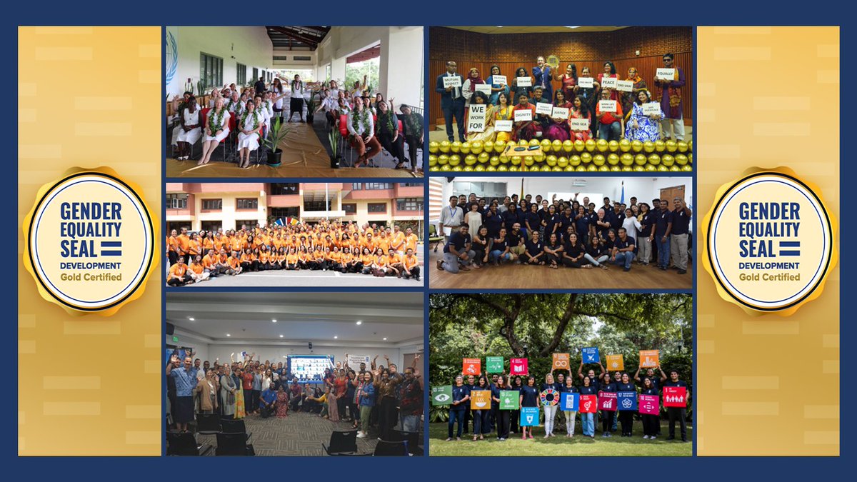 Congratulations to our 18 <a href="/UNDPasiapac/">UNDP in Asia and the Pacific</a> teams that won #GenderSeal awards today! Special shout out to 6 Gold winners <a href="/UNDPBangladesh/">UNDP Bangladesh</a> <a href="/UNDPSriLanka/">UNDP in Sri Lanka</a> <a href="/UNDP_Pacific/">UNDP Pacific Office in Fiji</a> <a href="/UNDP_India/">UNDP India</a> <a href="/UNDP_Samoa/">UNDP Samoa</a> <a href="/UNDPNepal/">UNDP in Nepal</a> Huge thanks to all; more to come! <a href="/ASteiner/">Achim Steiner</a> <a href="/marcosathias/">Marcos Athias Neto</a> <a href="/RaquelLagunas_/">Raquel Lagunas</a> <a href="/HaoliangXu/">Haoliang Xu</a>