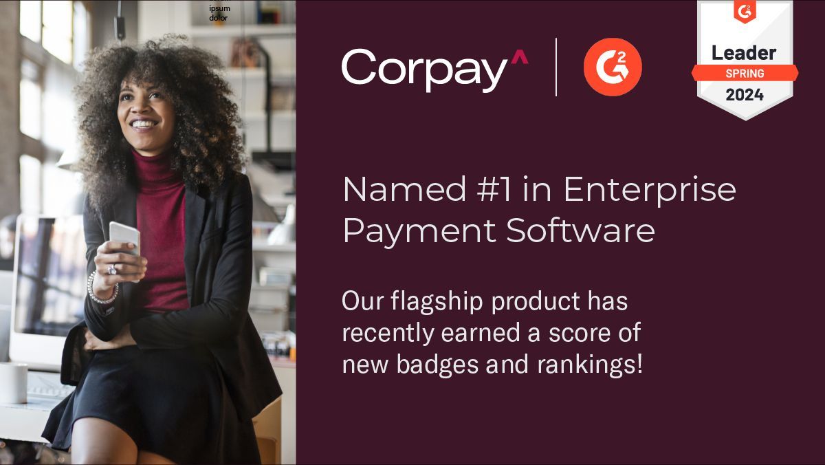 Our flagship product has been ranked as #1 for Enterprise Payments in the Spring 2024 report!   Have a look at our reviews on G2 to find out why: buff.ly/3vyMN7Q