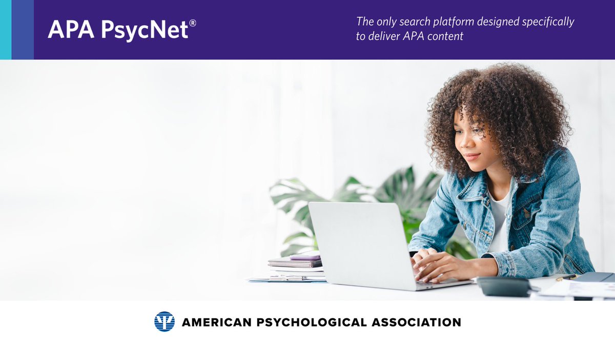 APA_Databases's tweet image. Students and researchers have access to APA #PsycNet through a variety of authentication options. Read our latest blog post to learn how to verify access: bit.ly/3U1JNwF