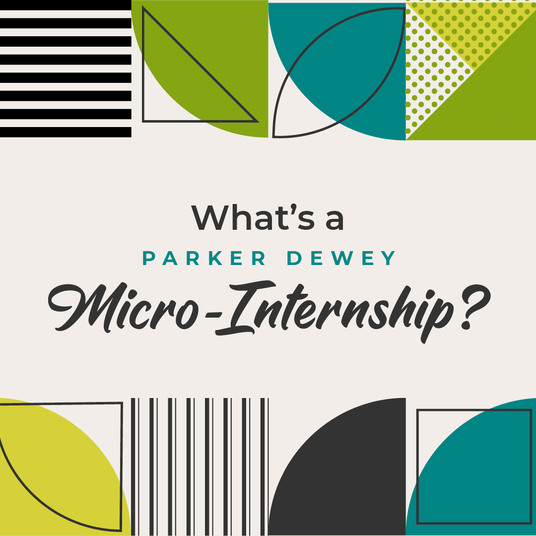 #Microinternships help students with skills + experience. How they differ: ⏰ Take place year-round 🗓️ Range from 10-40 hours of weekly work ✔️ Due between 1 week and 1 month after kick-off. Use Parker Dewey to find your micro-internship opportunity: bit.ly/49mm7r4