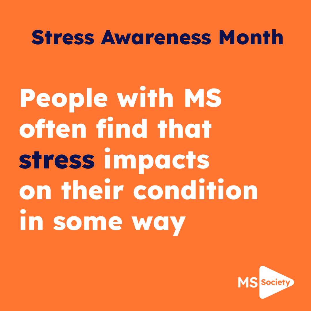 April is #StressAwarenessMonth. People with MS often find that stress and anxiety impact their condition in some way. If you're experiencing stress, our information and tips might help. Read more on MS and mental health: brnw.ch/21wItJK