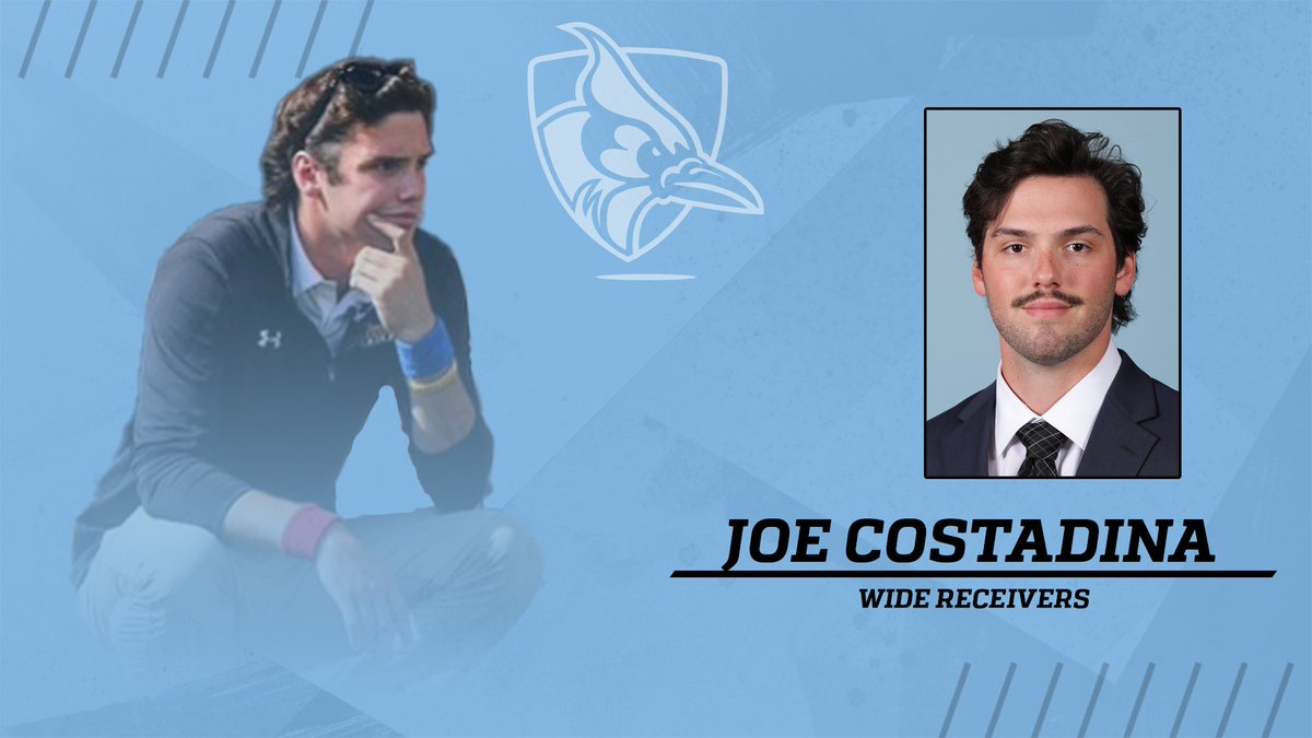 Joe Costadina joins Blue Jay coaching staff as wide receivers coach. #GoHop #PrideandPoise tinyurl.com/46sbyj4h