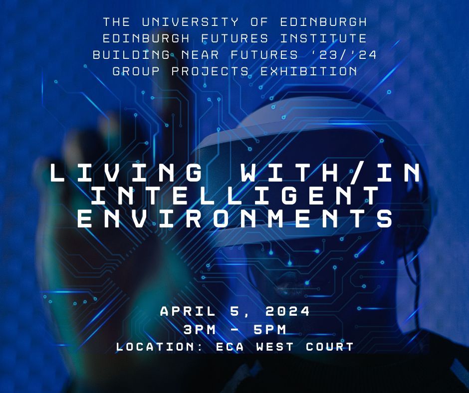 The students of the Building Near Futures course at EFI are exploring #future #intelligent #environments to address world #challenges. Join their #exhibition to see how they envision human-machine cohabitation. Free entry with light refreshments. Register: buff.ly/3IU4h46