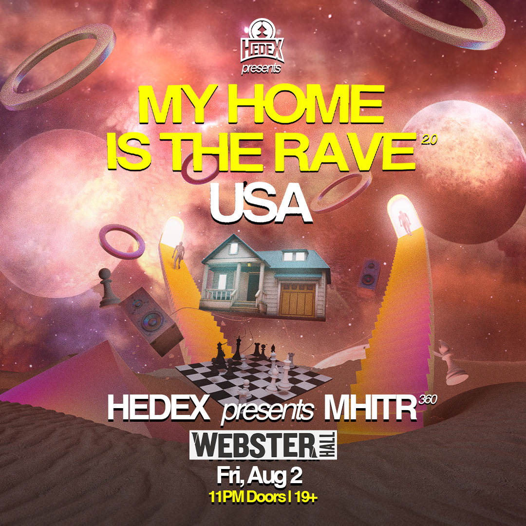 JUST ANNOUNCED: HEDEX will be here fri, aug 2 🪐 tickets go on sale friday at 10am