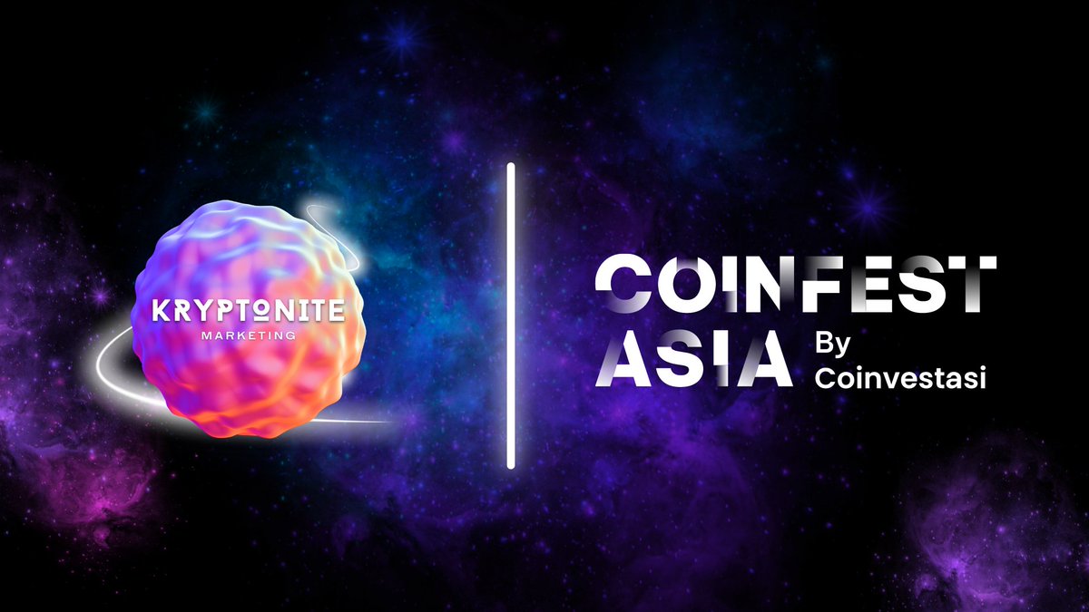 We are delighted to announce our media partnership with @CoinfestAsia 2024! Southeast Asia is the fastest-growing #Web3 region in the world 💪 Be sure to secure your early bird tickets while they last! 6K+ participants 2000+ companies 250+ speakers 65+ countries…