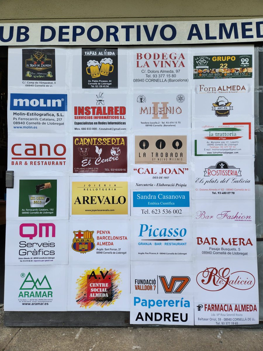 🔝 Agradecer a todos los colaboradores que quisieron aportar su granito de arena en la participación del Torneo de Semana Santa.

⚽ Muchas gracias a todos por apoyar el deporte y los colores del CD Almeda.