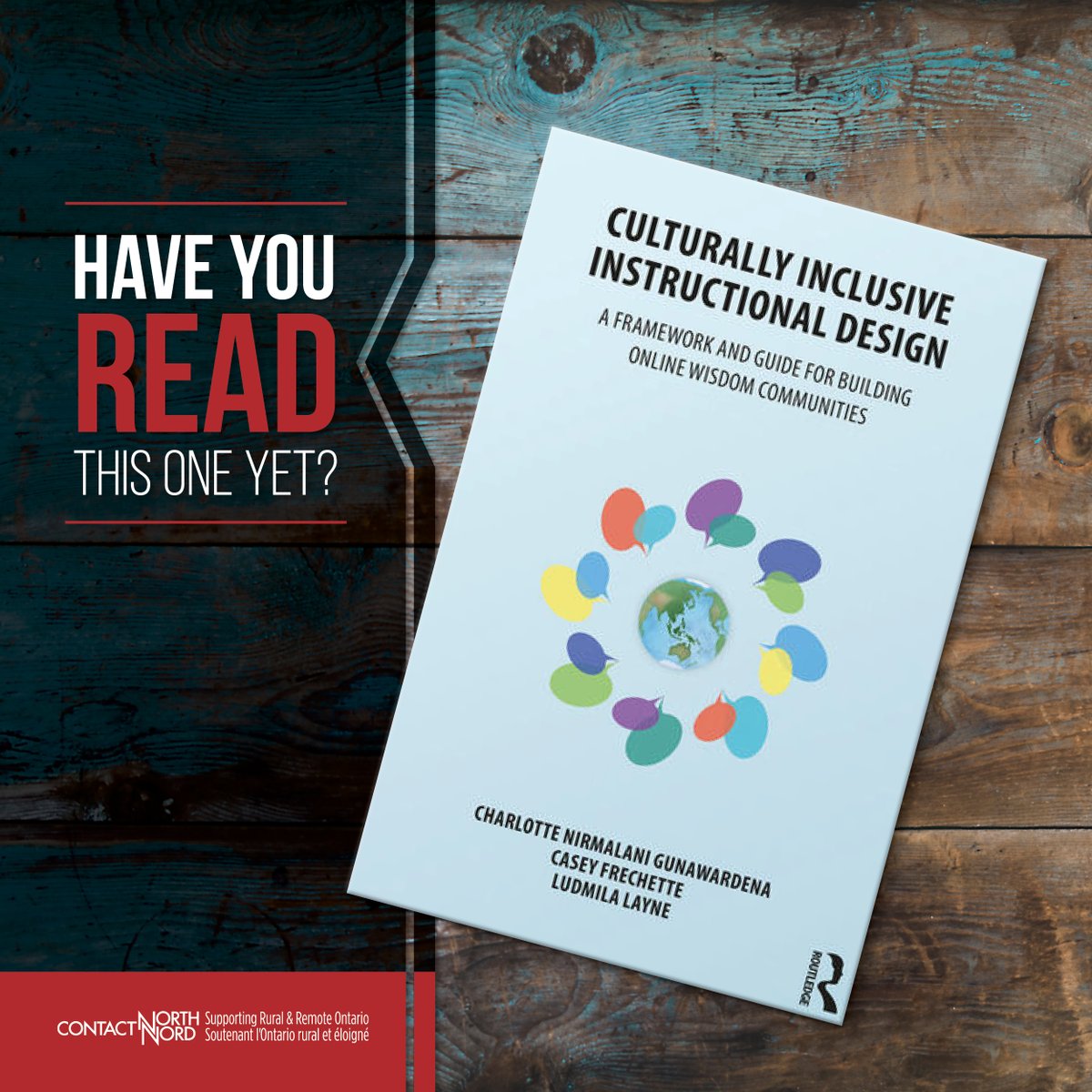 BOOK OF THE WEEK: Culturally Inclusive Instructional Design To check out our review and the link to the publisher, go to bit.ly/InclusiveID #EdChat #EdTech #ContactNorth @RoutledgeEOE @RoutledgeEd