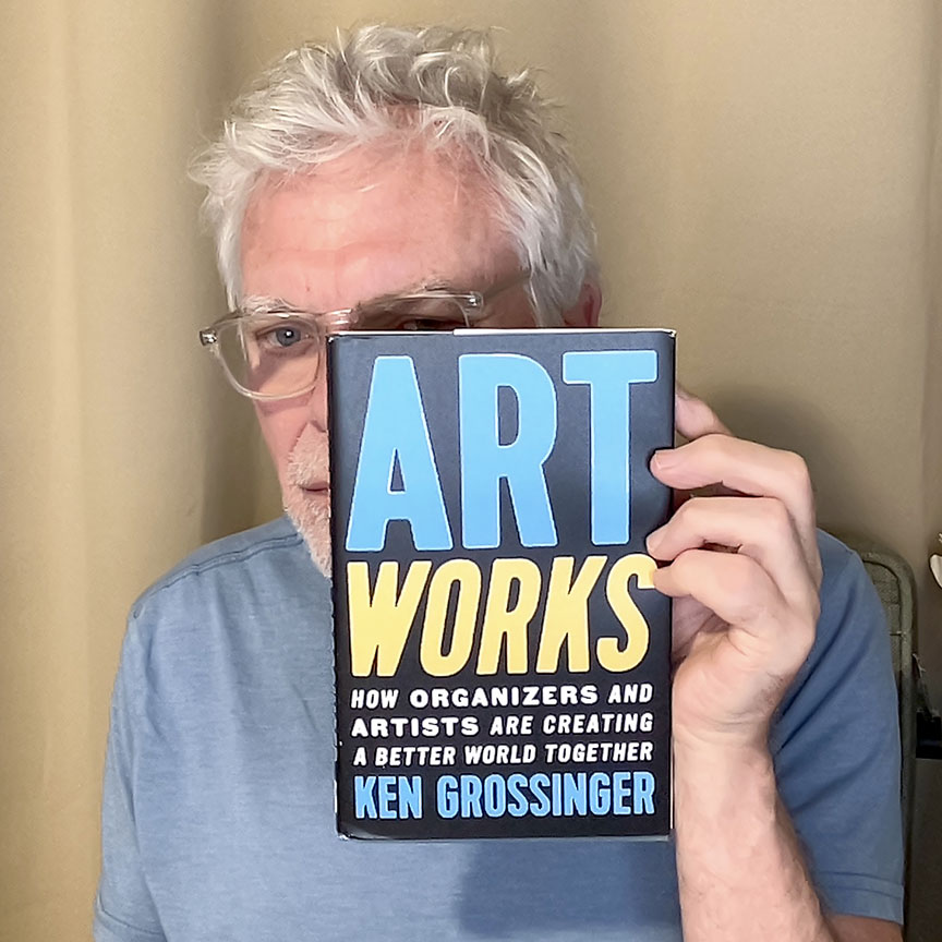 Looking forward to reading Art Works @thenewpress by @GrossingerKen and our upcoming conversation #nonfiction #artists #creating #organizers