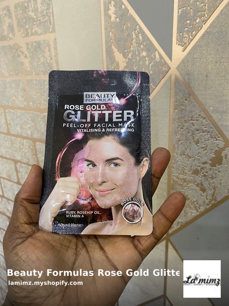 lamimzbeauty's tweet image. Glow like never before with Beauty Formulas Rose Gold Glitter Facial Mask 🌟 Exclusively at La Mimz Beauty &amp;amp; Fashion Store for just ₦2,100! ✨ Add some sparkle to your routine now: shortlink.store/tozxtfjpfjx1 #BeautyFormulas
