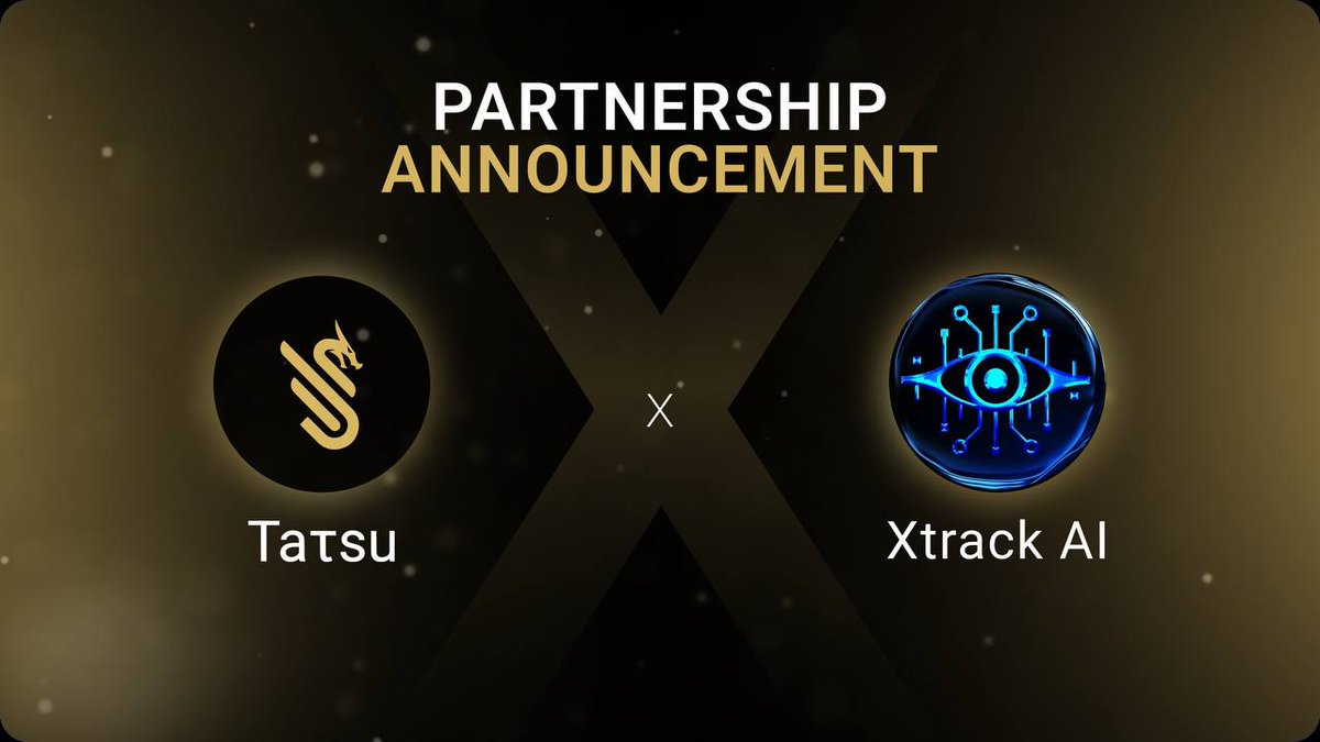 TatsuEcosystem's tweet photo. TaΟsu π€ Xtrack AI
We've teamed up with #XtrackAI, a comprehensive cryptocurrency ecosystem. With our #TatsuBOT partnership, @XtrackAI are now whitelisted to access #TatsuASK & #TatsuFRAME.
Xtrack AI provides an ecosystem of tools to help your trading needs as well as generate revenue share for holders. Xtrack AI is the only AIO tool suite you will ever need for your trading needs. We build tech upon community request so come join the Xtrack AI family and give us your suggestions.
The future of #decentralization is brighter than ever! π