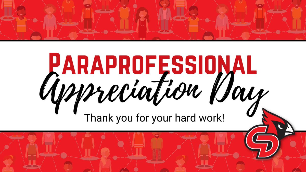 On Paraprofessional Appreciation Day, we celebrate the outstanding people who provide individualized support and foster a positive learning environment for our students. Thank you for everything you do! 🙌📚 #TheRedWay