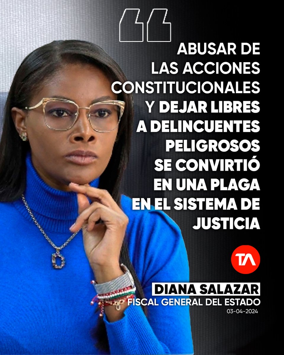 #CasoPlaga | 'No vamos a parar'. Diana Salazar se pronunció tras allanamientos en 8 provincias. Esto dijo ow.ly/neaS50R7JMn