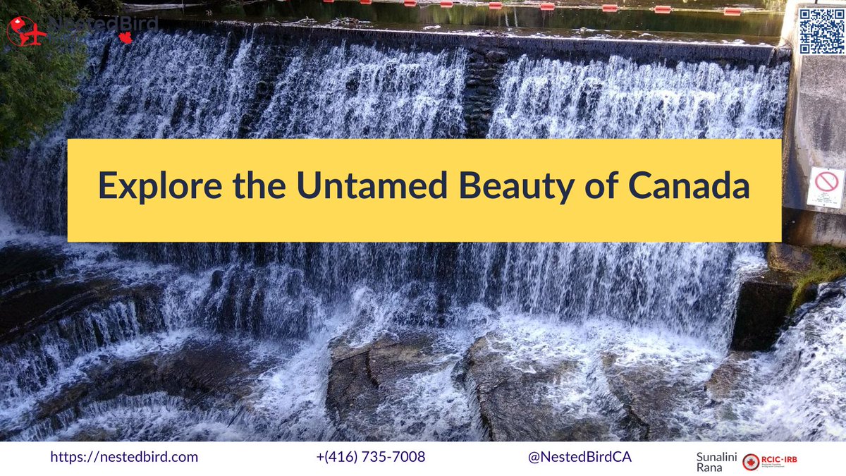 Explore the Untamed Beauty of Canada: A Canvas Beyond Imagination!
 #NaturalWonders #DiscoverCanada Visit nestedbird.com or WhatsApp 1 (416) 735-7008 #NestedBirdImmigration #newcomers #canada #CanadianImmigration  #CanadaCalling #workpermit  #ImmigrationConsultant