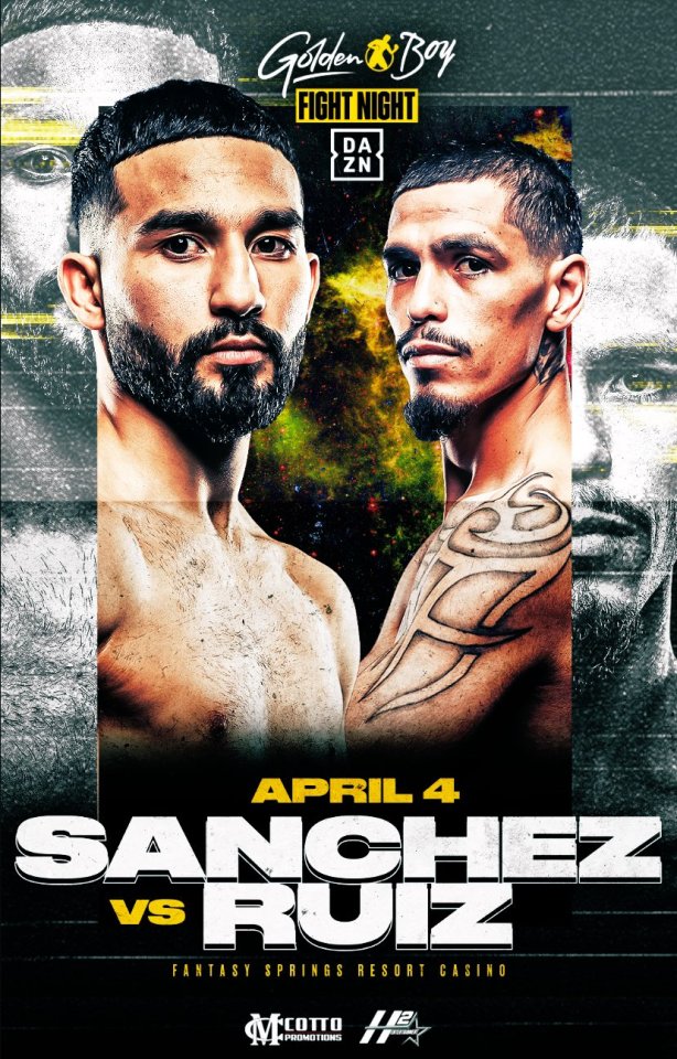 2024.04.04 Jose Tito Sanchez vs Erik Ruiz super-coqs
#SanchezRuiz #boxing
