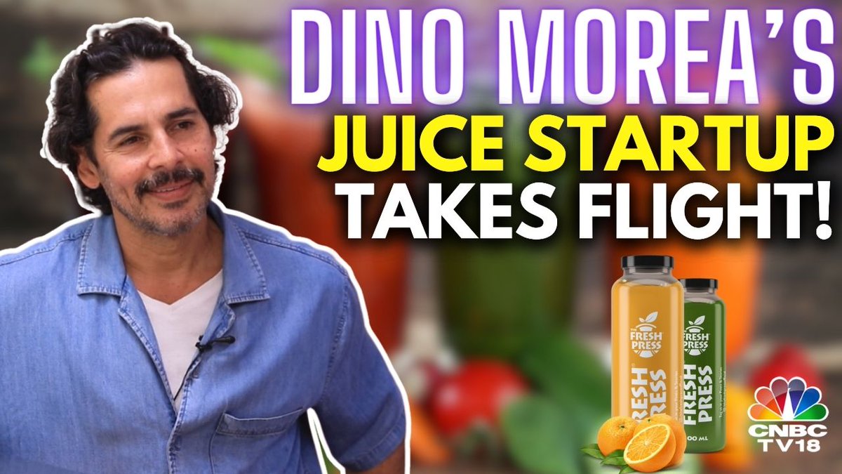 #DidYouKnow actor-entrepreneur #DinoMorea — runs a cold pressed juice chain? Well if you didn’t before, you do now! Co-founded along with Mithil Lodha & Rahul Jain in 2019, The Fresh Press recently raised funds from Gruhas Collective Consumer Fund. @Aish_19_Anand checks in at…