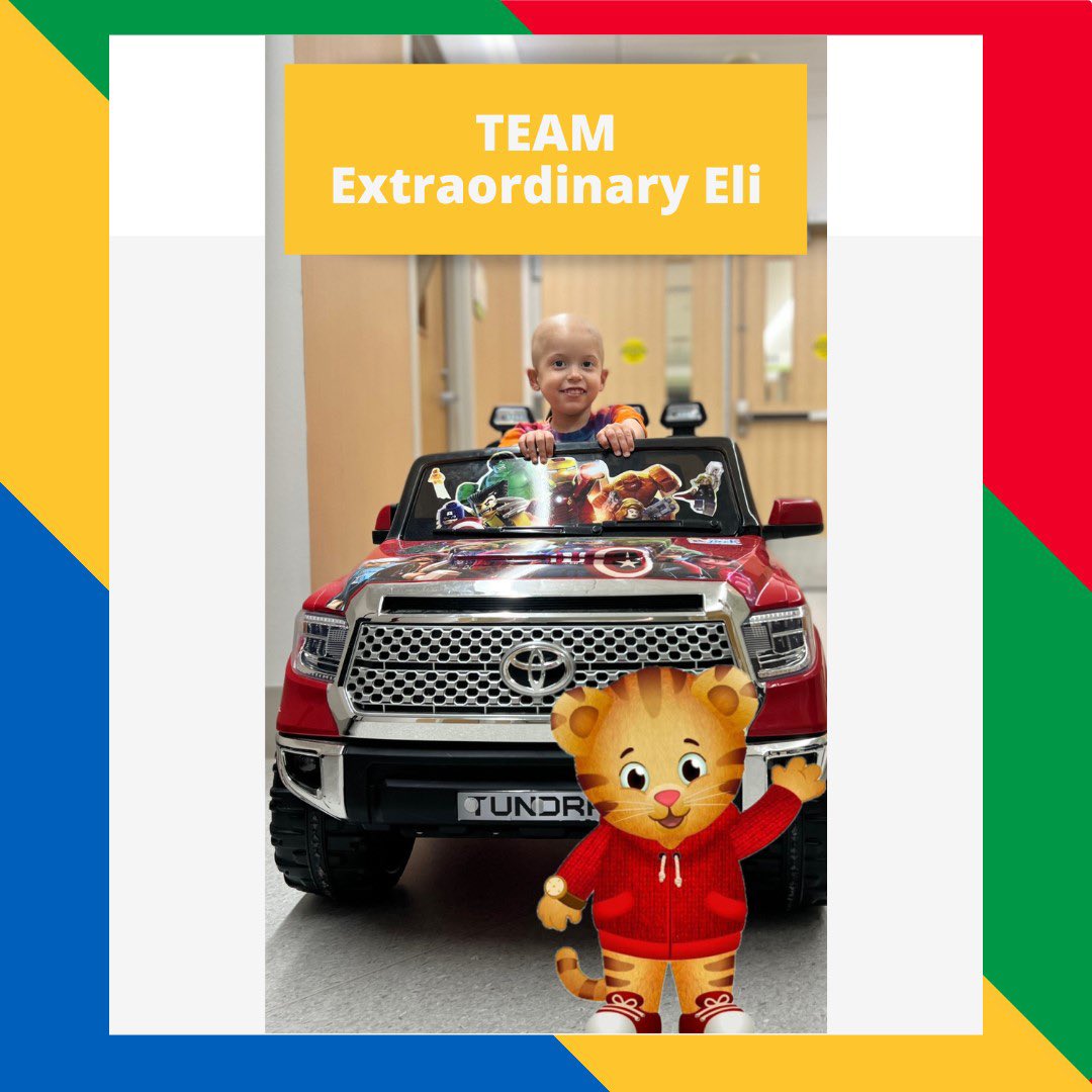 “We Stroll in honor of our sweet angel  Elias Ian Guzman. We will always remember his extraordinary smile, laugh, the strong boy he was and of course his love for Daniel Tiger. We are forever grateful to The Tomorrow Fund for all of the love, care and support we have received.”