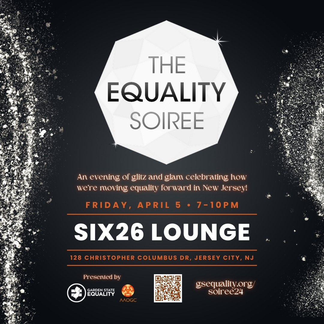 There's still plenty of time to grab tickets to the Equality Soiree THIS FRIDAY! Make sure you grab your tickets! >> secure.everyaction.com/yNmASstlJU6Mtr… #LGBTQ #LGBT #queer #trans #transgender #NewJersey #NJ #soiree #gala #JerseyCity #NorthJersey