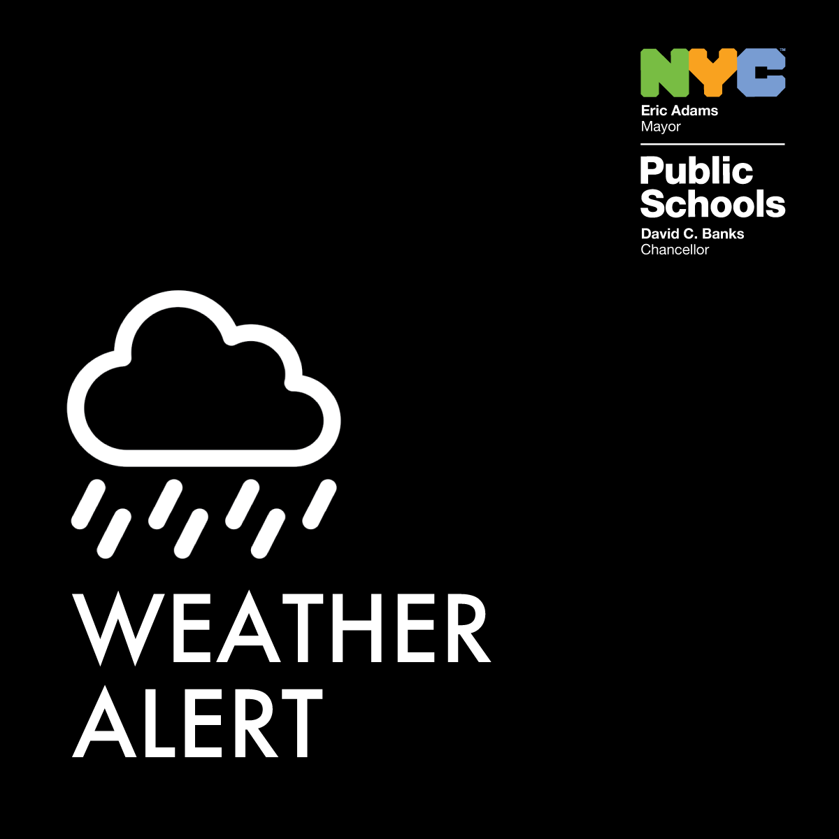We expect heavy rain and high wind as New York City is under a travel advisory for Wednesday through Thursday morning.

Schools will remain open and drop off and dismissal will proceed as scheduled.